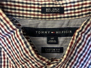 Camisa Tommy Hilfiger cuadros S/P