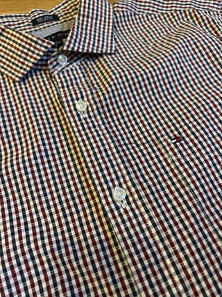 Camisa Tommy Hilfiger cuadros S/P