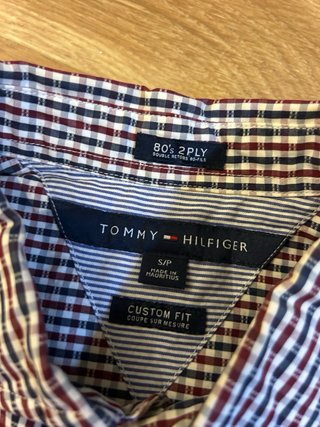 Camisa Tommy Hilfiger cuadros S/P