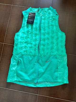 Chaleco Nike Running Verde talla S