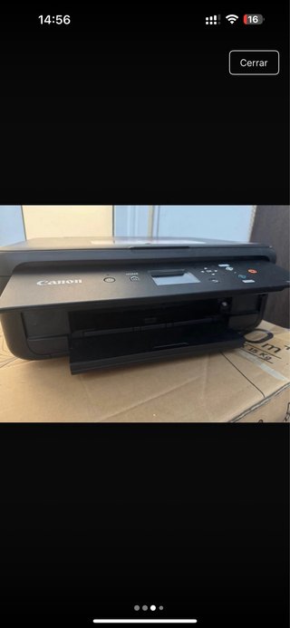 Impresora Multifuncional Canon Negra