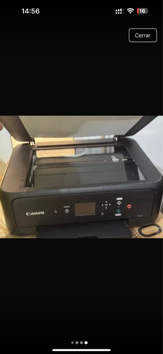 Impresora Multifuncional Canon Negra