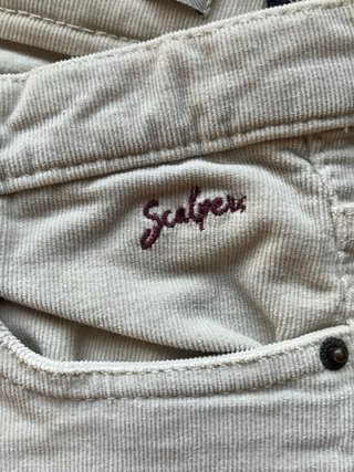 Pantalón niña Scalpers beige talla 14