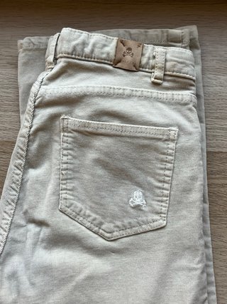 Pantalón niña Scalpers beige talla 14