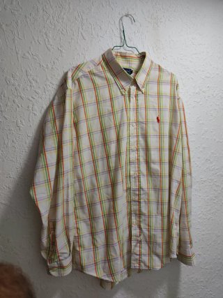 Camisa Polo Ralph Lauren cuadros L