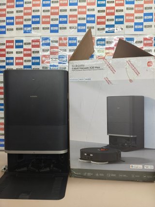 Robot aspirador y fregasuelos Xiaomi Robot Vacuum X20 Max negro