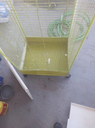 Voladera grande para pájaros