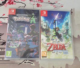 Pokémon Leyendas ZA (precintado) y Zelda Skkyward