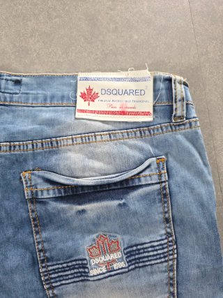 Dsquared2 Bermuda Denim Uomo Style 64 Vintage Y2K