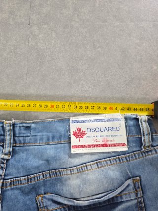 Dsquared2 Bermuda Denim Uomo Style 64 Vintage Y2K
