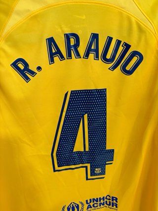 Camiseta FC Barcelona Araújo 4 Original
