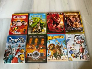 Lote 8 Películas DVD (Español)