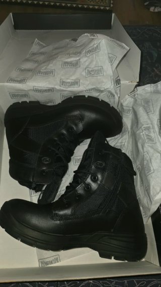 Botas Magnum num43 Wolf 6.0 con cremallera lateral