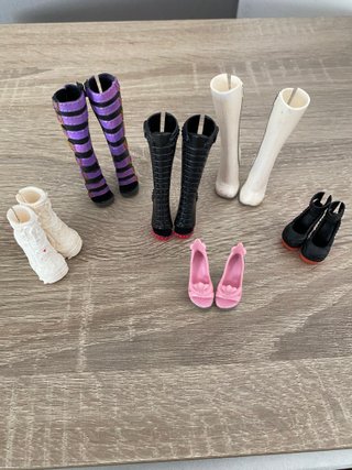 Monster High – Lote 5 pares de zapatos originales