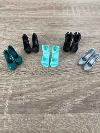 Monster High – Lote 5 pares de zapatos originales