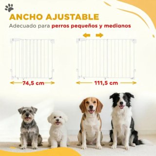 Puerta de seguridad para bebés/mascotas