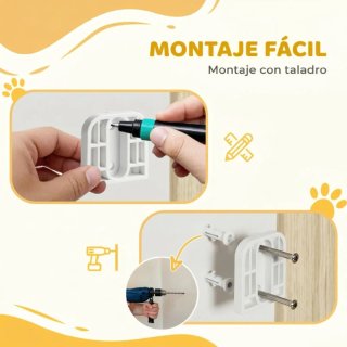 Puerta de seguridad para bebés/mascotas