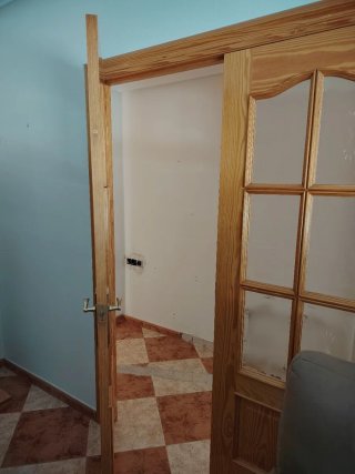 Puerta de madera interior
