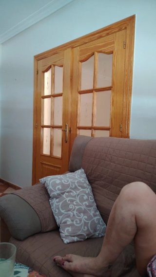 Puerta de madera interior
