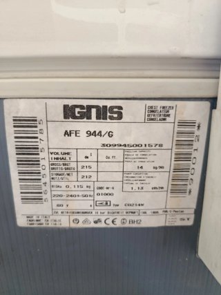 Congelador con entrega