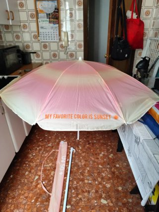 Sombrilla Playa UV 50 Ale-hop 180 cm