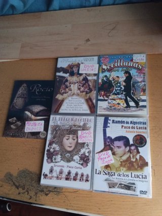 Lote DVDs Flamenco y Copla Español, SEVILLANAS,