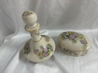 Conjunto Vintage Porcelana Floral