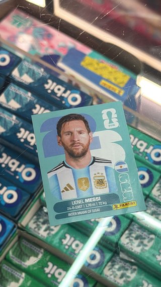 Cromo Messi Mundial 2026