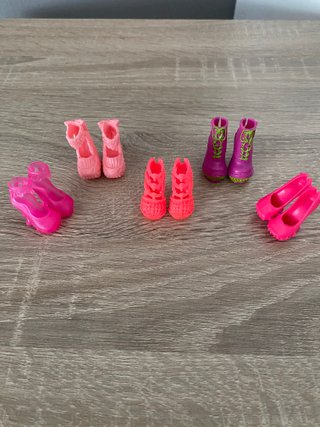 Monster High – Lote 5 pares de zapatos originales