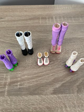 Monster High – Lote 5 pares de zapatos originales