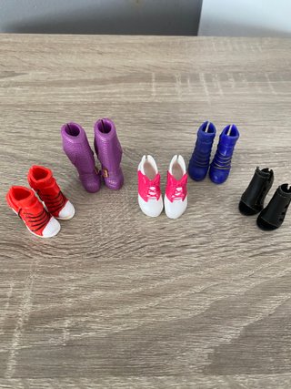 Monster High – Lote 5 pares de zapatos originales
