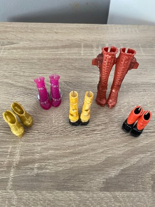 Monster High – Lote 5 pares de zapatos originales