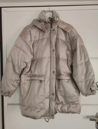 Piumino donna Belfe beige taglia L