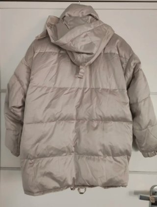 Piumino donna Belfe beige taglia L