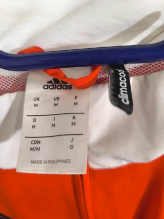 Chaqueta deportiva Adidas Talla M Naranja