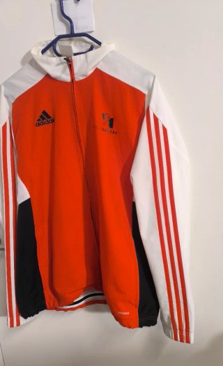 Chaqueta deportiva Adidas Talla M Naranja
