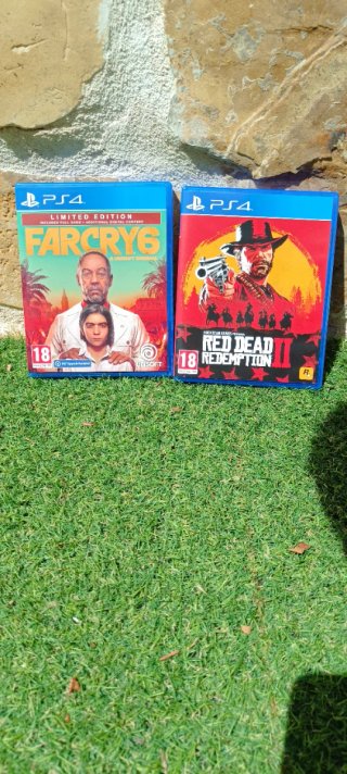 Farcry 6 & Red dead II