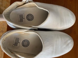 Zuecos Fitflop Blancos Efecto Descanso