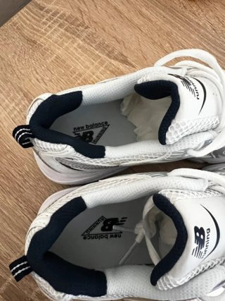 New Balance 530 Talla 38.5 Plata/Blanco