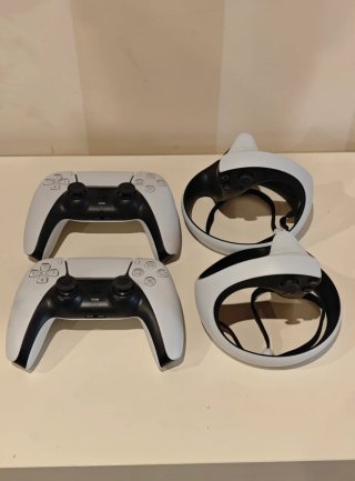 Pack PS 5 Slim 1TB+2Mandos+PS VR2+2Mandos+7Juegos