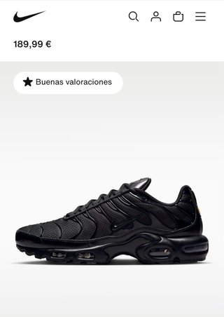 Nike Air Max Plus Negras