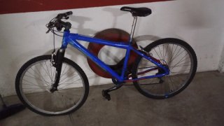 Bicicleta de Montaña Azul