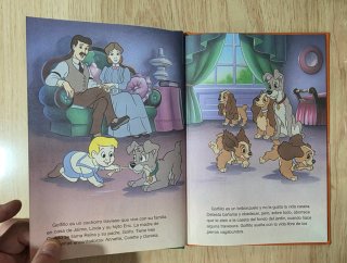Clásico cuento Disney.La dama y el vagabundo 2.