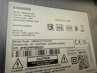 Samsung 50” Smart TV 4K UHD