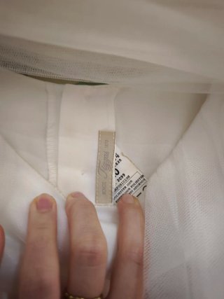 Vestido de comunión Tizzas blanco niña