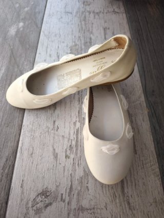 Vestido de comunión Tizzas blanco niña