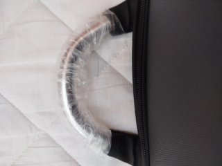 Mochila antirrobo rígida gris para portátil