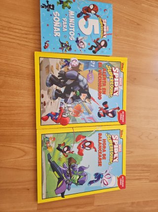 Pack libros spidey