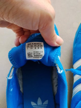 Adidas Dragon Azul y Blanco
