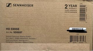 Sennheiser HD599SE Negro/Plata INCLUYE CABLE 4,4mm
